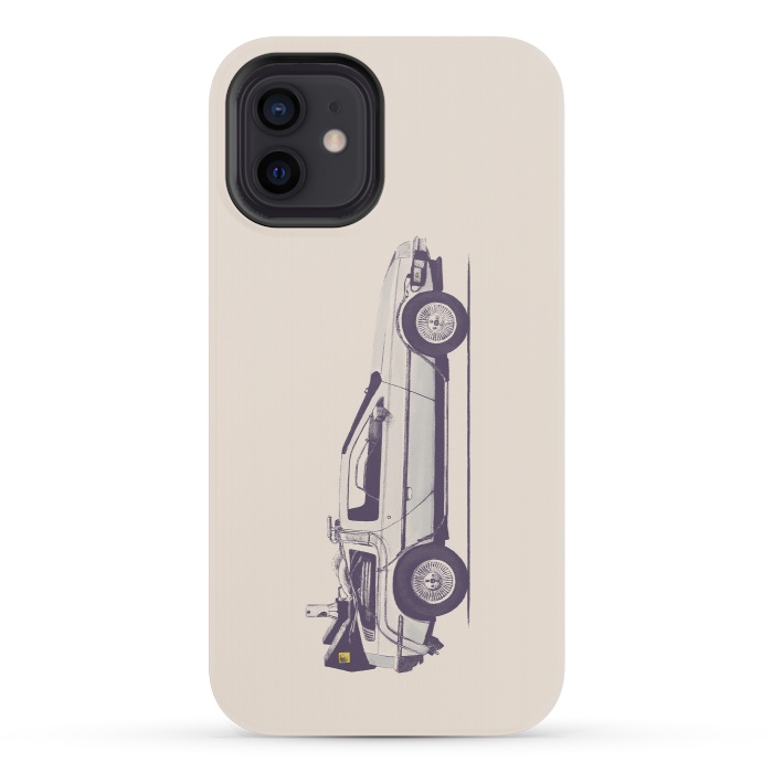 iPhone 12 mini StrongFit Delorean by Florent Bodart