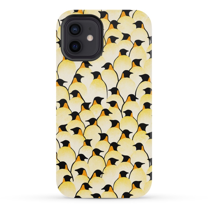 iPhone 12 mini StrongFit Penguins by Florent Bodart