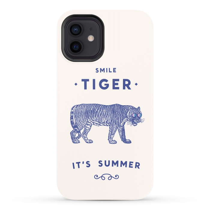 iPhone 12 StrongFit Smile Tiger main by Florent Bodart