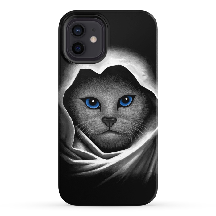 iPhone 12 StrongFit Blue Eyes by Tummeow