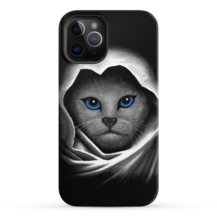 iPhone 12 Pro StrongFit Blue Eyes by Tummeow