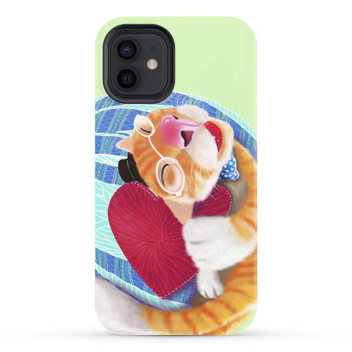 iPhone 12 StrongFit Sleep With Heart by Tummeow