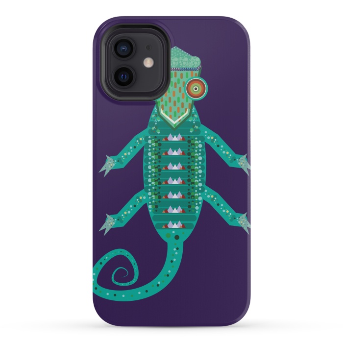 iPhone 12 mini StrongFit chameleon by Parag K