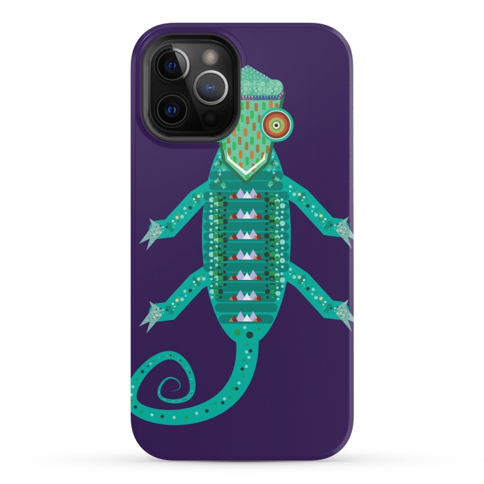 iPhone 12 Pro StrongFit chameleon by Parag K