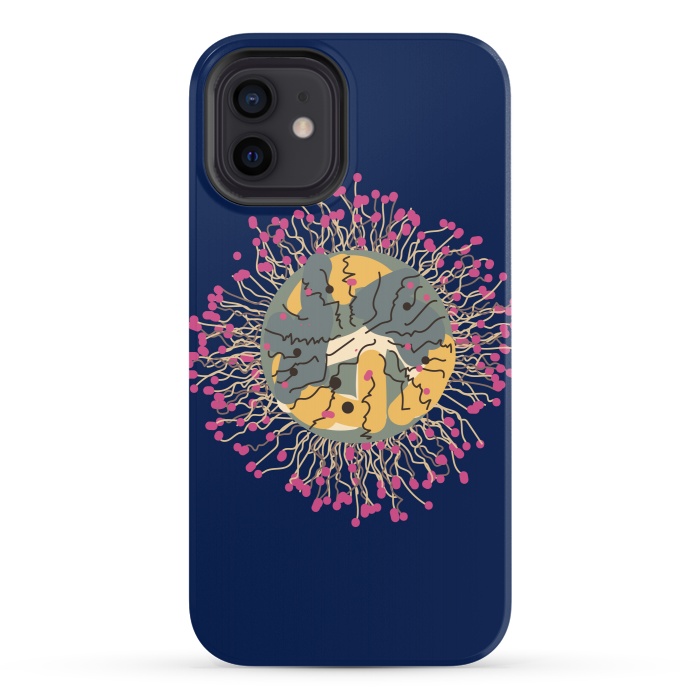 iPhone 12 StrongFit Meduse-fleur by Parag K