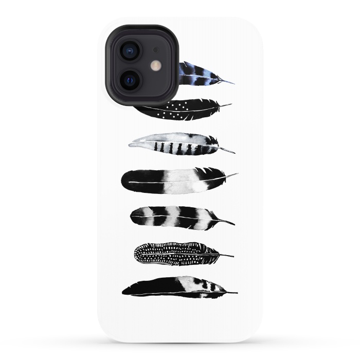 iPhone 12 StrongFit Feather Tribe by Amaya Brydon