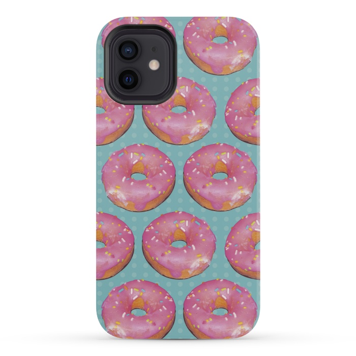 iPhone 12 mini StrongFit Mini Donuts by Dellán