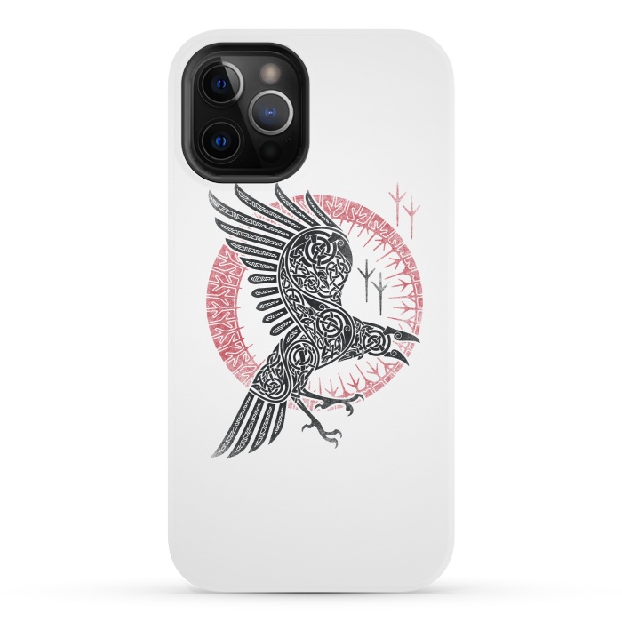 iPhone 12 Pro StrongFit RAGNAR'S RAVEN by RAIDHO