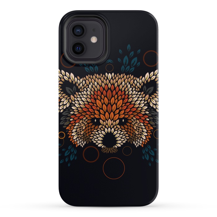 iPhone 12 StrongFit Red Panda Face by Q-Artwork