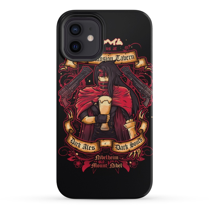 iPhone 12 mini StrongFit The Mansion Tavern by Q-Artwork