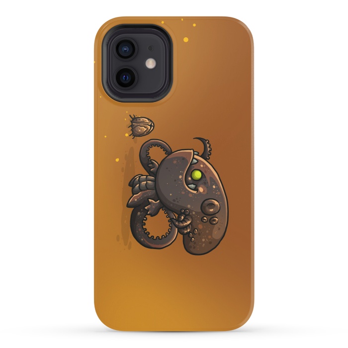 iPhone 12 StrongFit Cute Alien by Q-Artwork