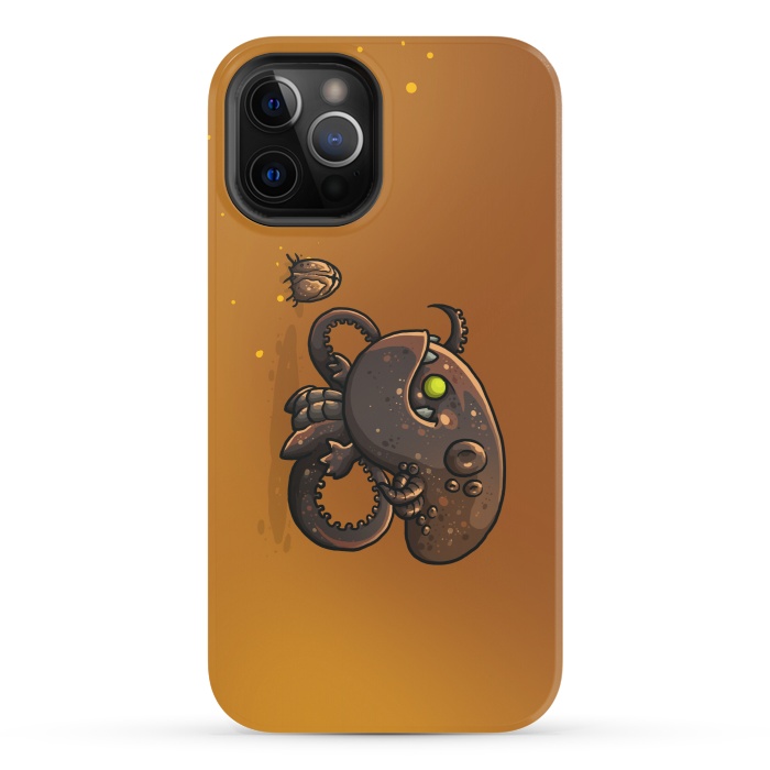 iPhone 12 Pro StrongFit Cute Alien by Q-Artwork