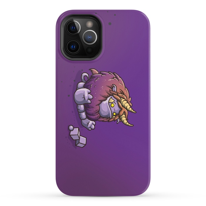 iPhone 12 Pro StrongFit Cute Behemoth by Q-Artwork