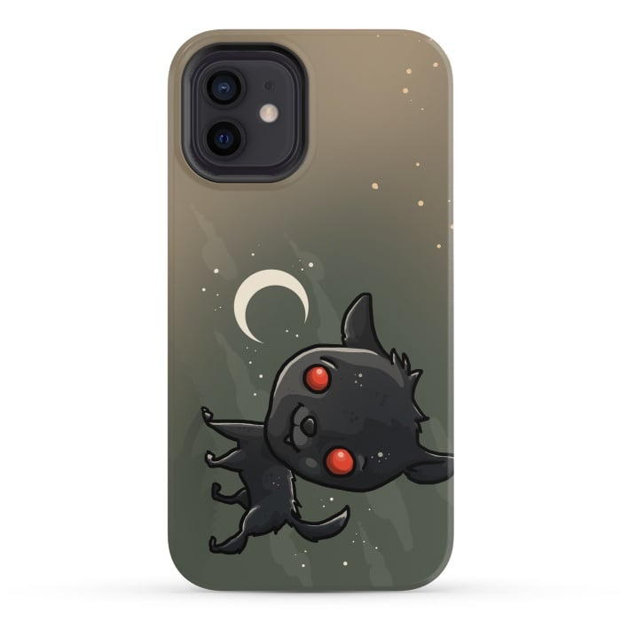 iPhone 12 mini StrongFit Cute Black Shuck by Q-Artwork