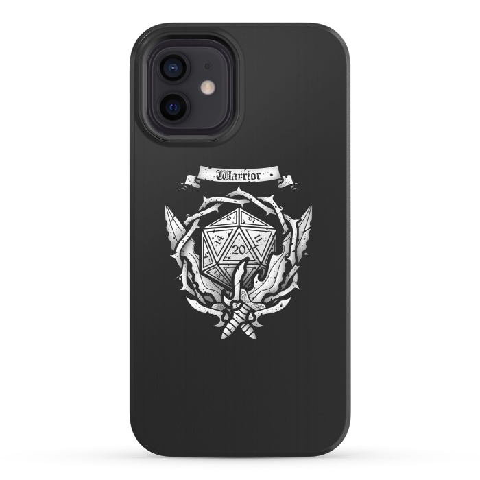 iPhone 12 StrongFit Warrior Crest by Q-Artwork
