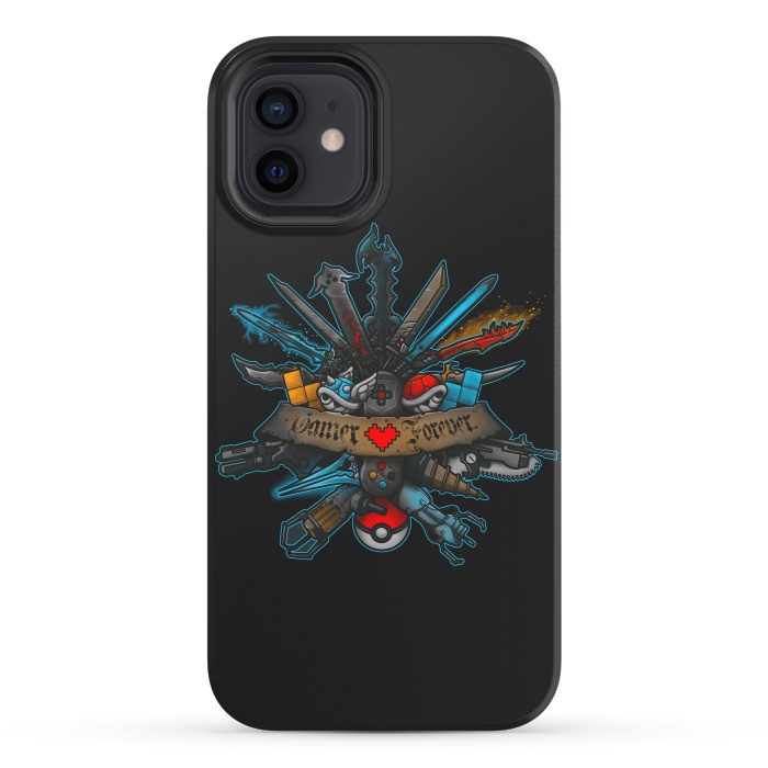 iPhone 12 StrongFit Gamer Forever by Q-Artwork
