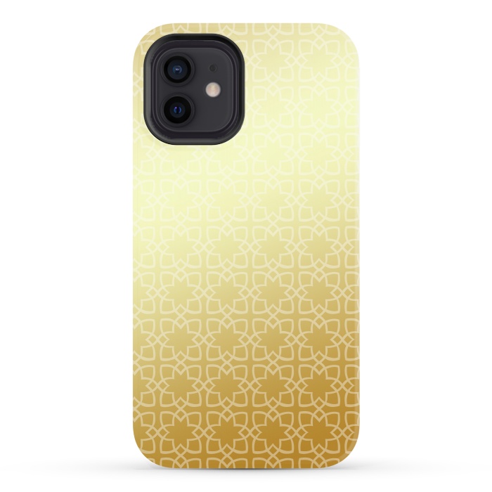 iPhone 12 StrongFit Gold by Karim Luengo