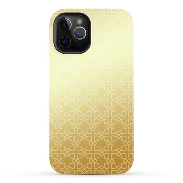 iPhone 12 Pro StrongFit Gold by Karim Luengo