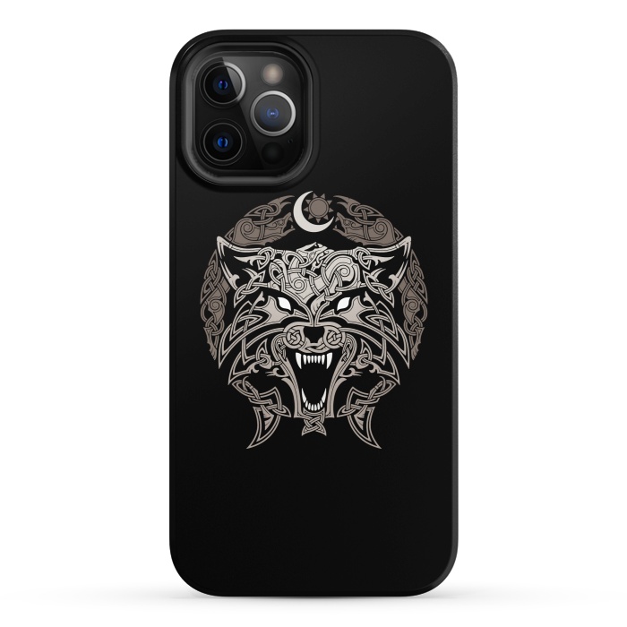 iPhone 12 Pro StrongFit RAGNAROK WOLVES by RAIDHO
