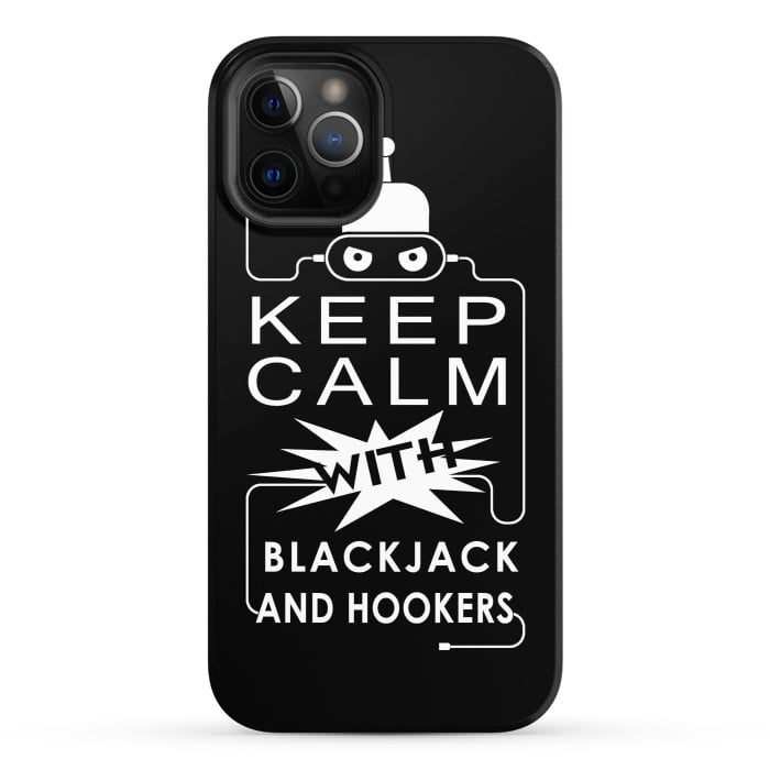 iPhone 12 Pro StrongFit KEEP CALM by RAIDHO
