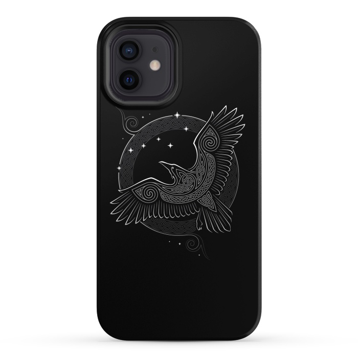 iPhone 12 StrongFit NORTHERN RAVEN ( Path to the North ) by RAIDHO