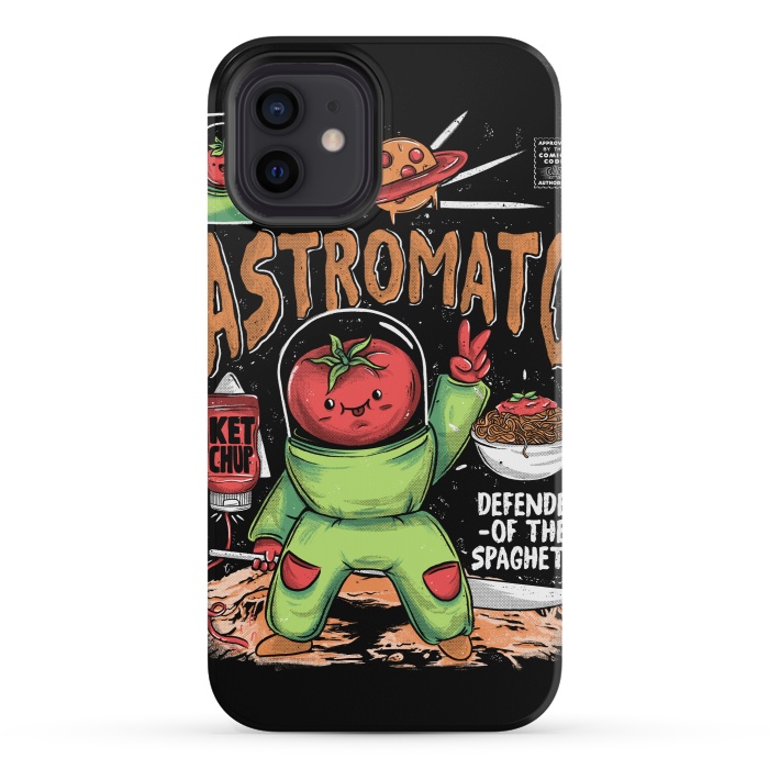 iPhone 12 mini StrongFit Astromato by Ilustrata