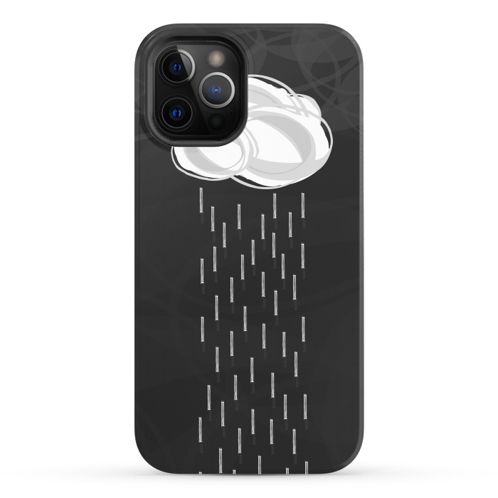 iPhone 12 Pro StrongFit Midnight Rain by Dellán