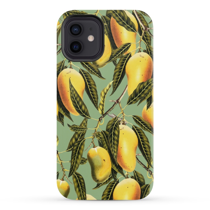 iPhone 12 mini StrongFit Mango Season by Uma Prabhakar Gokhale