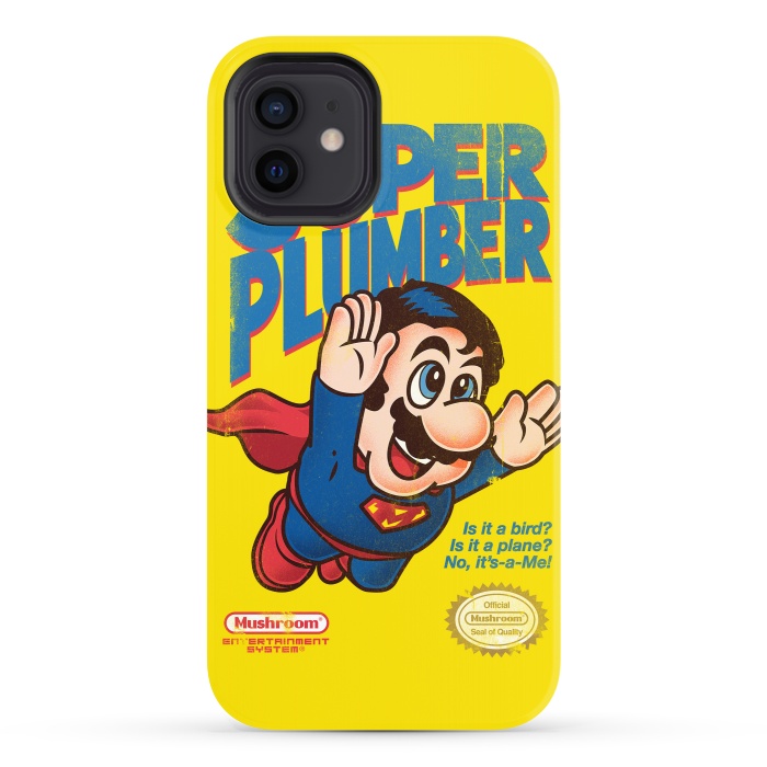 iPhone 12 StrongFit Super Plumber by Vó Maria