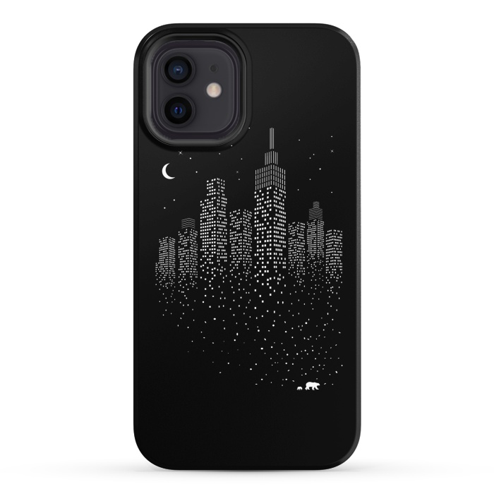 iPhone 12 StrongFit Polar City by Grant Stephen Shepley