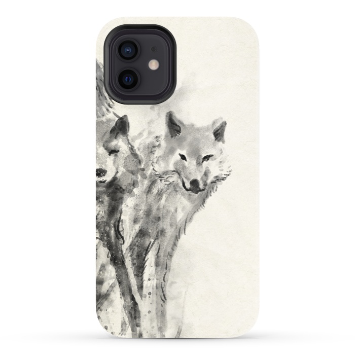 iPhone 12 StrongFit Wild Wolf by 38 Sunsets