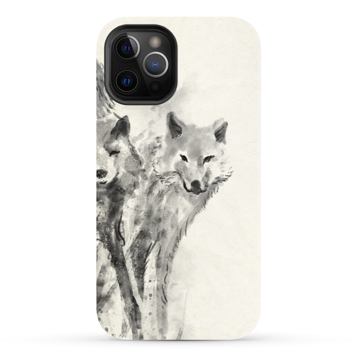 iPhone 12 Pro StrongFit Wild Wolf by 38 Sunsets