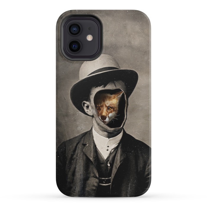 iPhone 12 mini StrongFit Gentleman Fox by 38 Sunsets