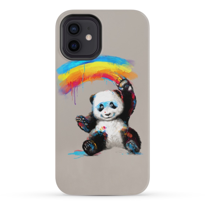 iPhone 12 mini StrongFit Giant Painter by 38 Sunsets