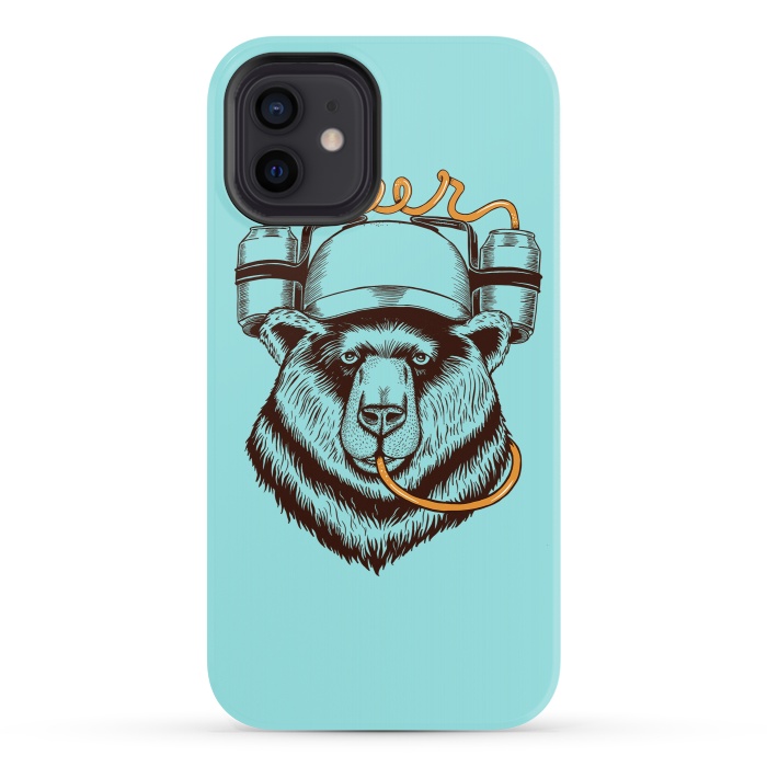iPhone 12 StrongFit BEAR LOVE BEER by Coffee Man