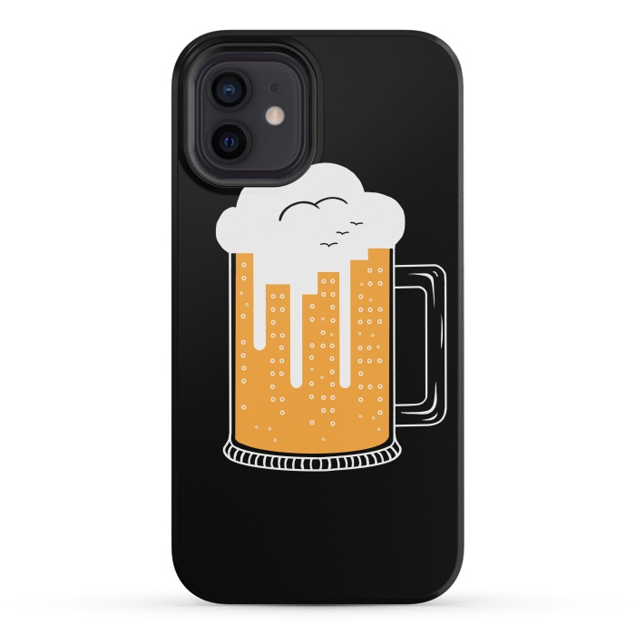 iPhone 12 mini StrongFit CITY BEER by Coffee Man