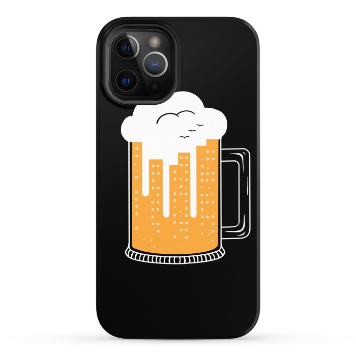 iPhone 12 Pro StrongFit CITY BEER by Coffee Man