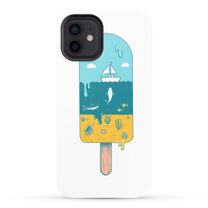 iPhone 12 StrongFit Melted Landscape by Coffee Man
