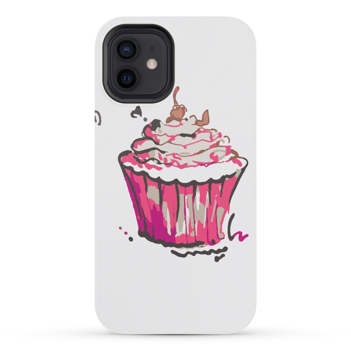 iPhone 12 mini StrongFit Cup Cake by MUKTA LATA BARUA