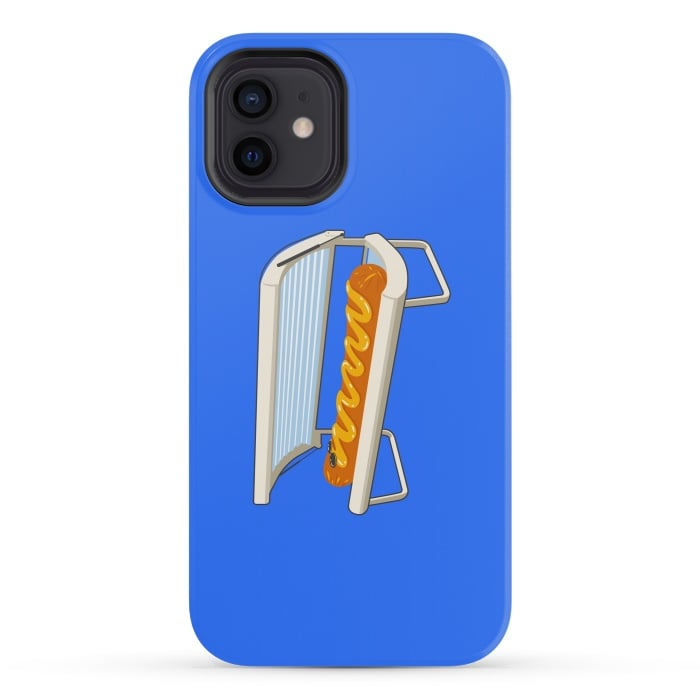 iPhone 12 mini StrongFit Hotdog by Xylo Riescent
