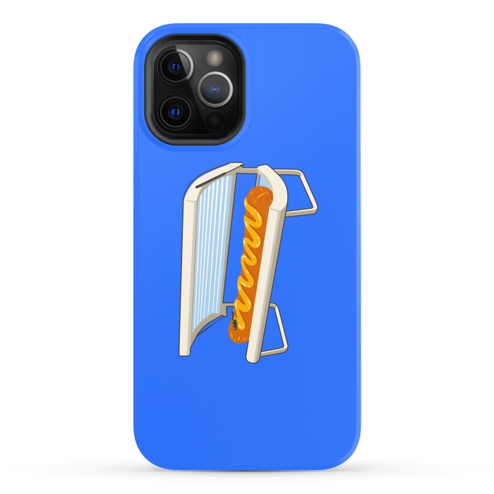 iPhone 12 Pro StrongFit Hotdog by Xylo Riescent