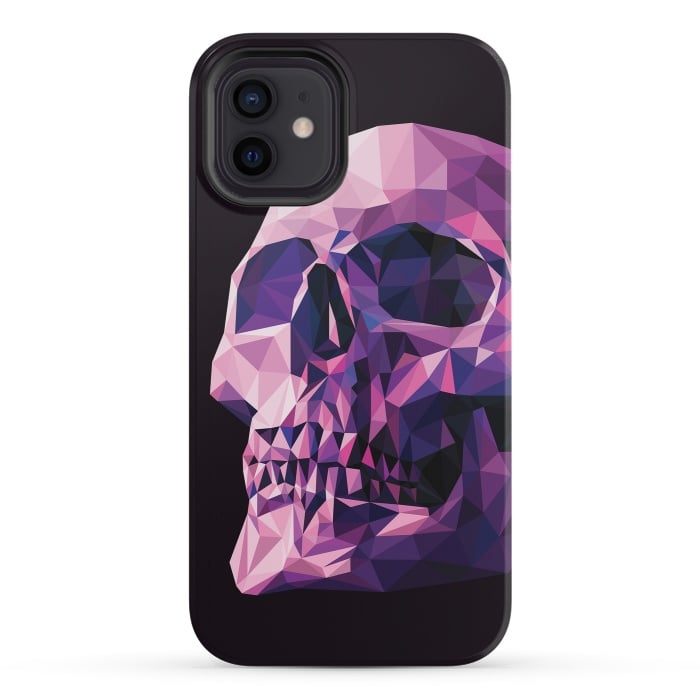 iPhone 12 mini StrongFit Skull by Roland Banrévi