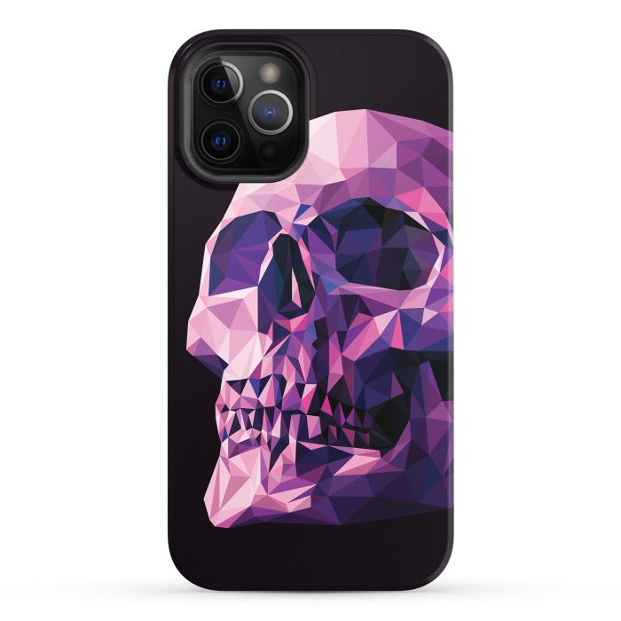 iPhone 12 Pro StrongFit Skull by Roland Banrévi