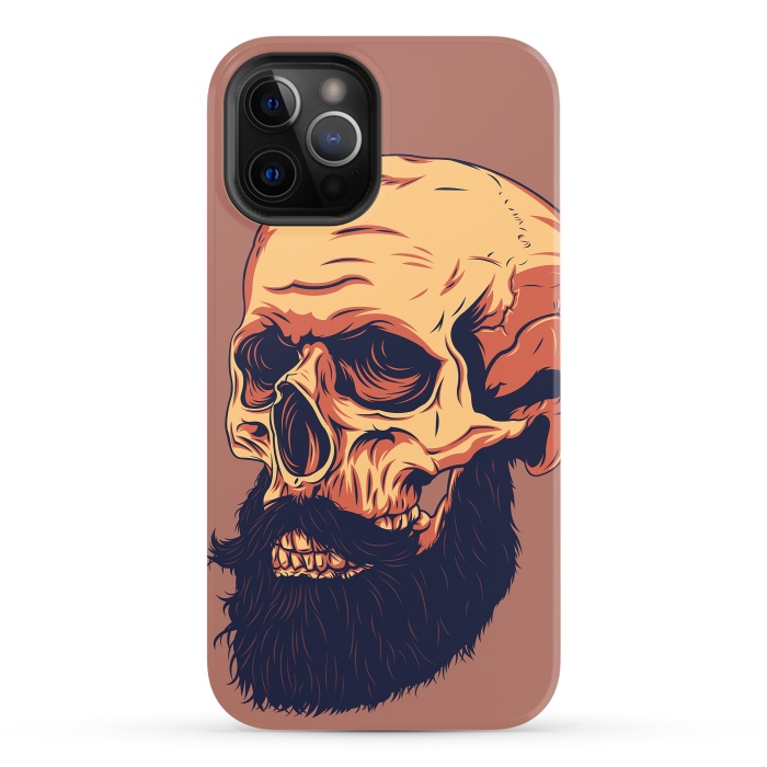 iPhone 12 Pro StrongFit Mr. Skull by Roland Banrévi