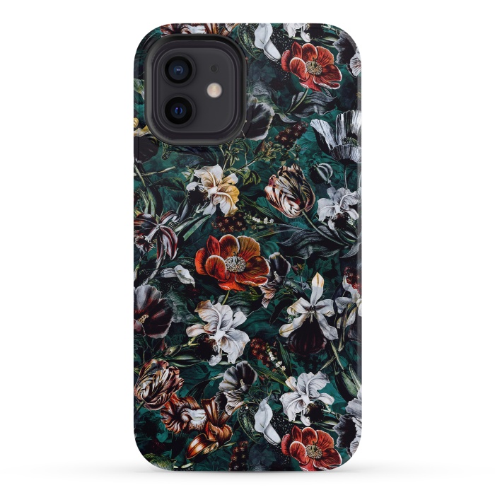 iPhone 12 StrongFit Floral Pattern VI by Riza Peker