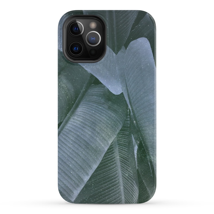 iPhone 12 Pro StrongFit Cosmic Leaves by Rui Faria
