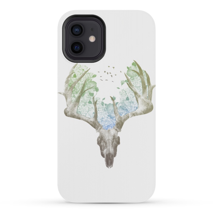 iPhone 12 mini StrongFit Deer Skull by Rui Faria