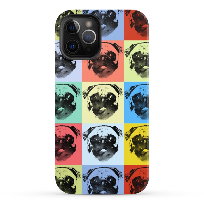 iPhone 12 Pro StrongFit pugs by Rui Faria