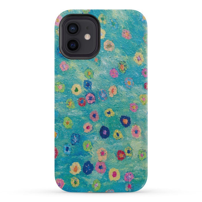 iPhone 12 mini StrongFit Colours of Happiness by Helen Joynson