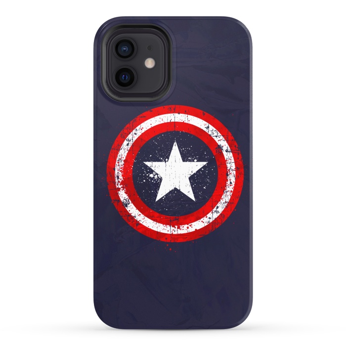 iPhone 12 StrongFit Captain's America splash by Sitchko